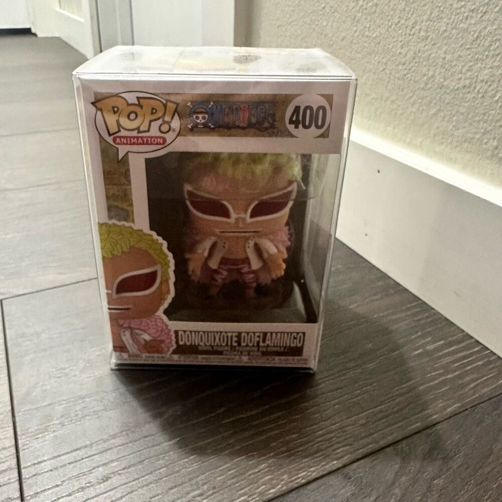 Funko Pop 400 One Piece Donquixote Brand new with pop protector